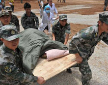 People transferred in quake-hit Yunnan