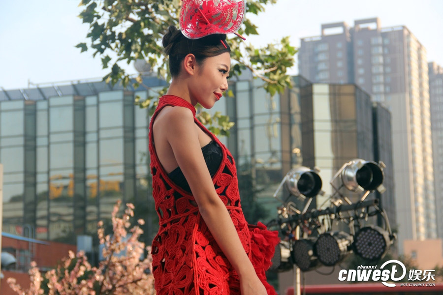 Hot lingerie show held in Xi'an