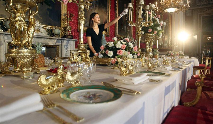 In pics: State Banquet at Buckingham Palace