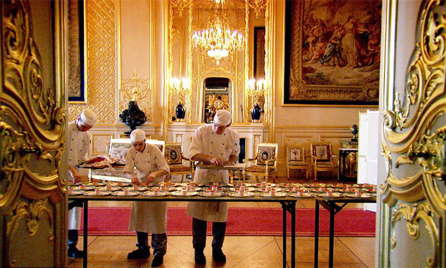 In pics: State Banquet at Buckingham Palace