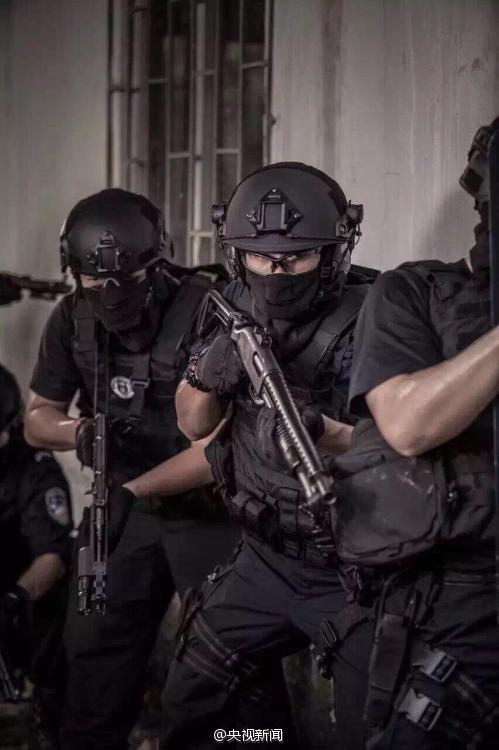 SWAT team training photos look like 
blockbuster movie posters