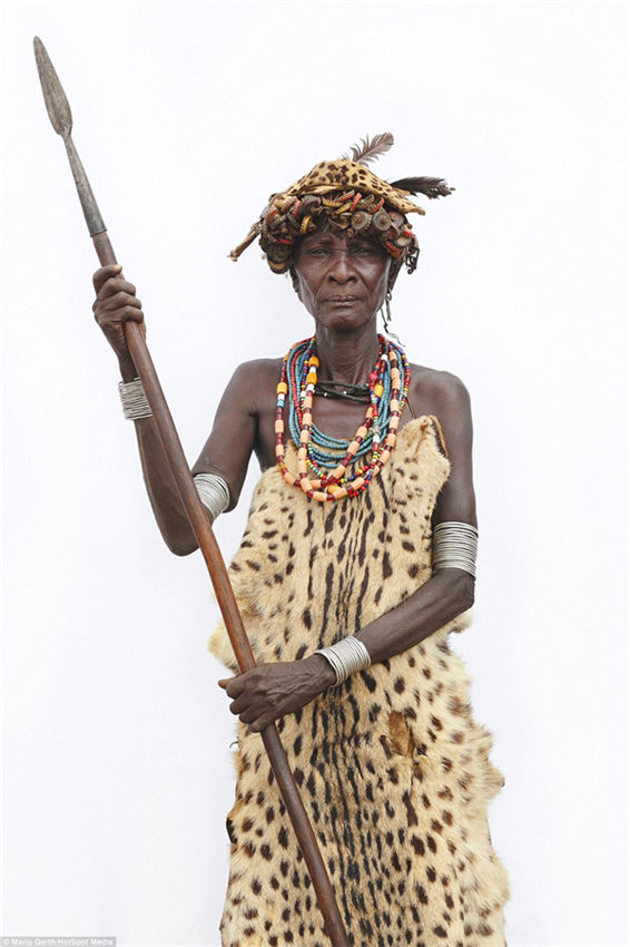 Photographer spends seven years taking intimate portraits of African tribes 