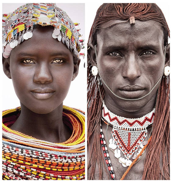 Photographer spends seven years taking intimate portraits of African tribes 
