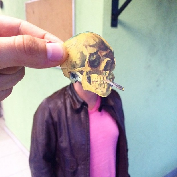 When master pieces meet modern life