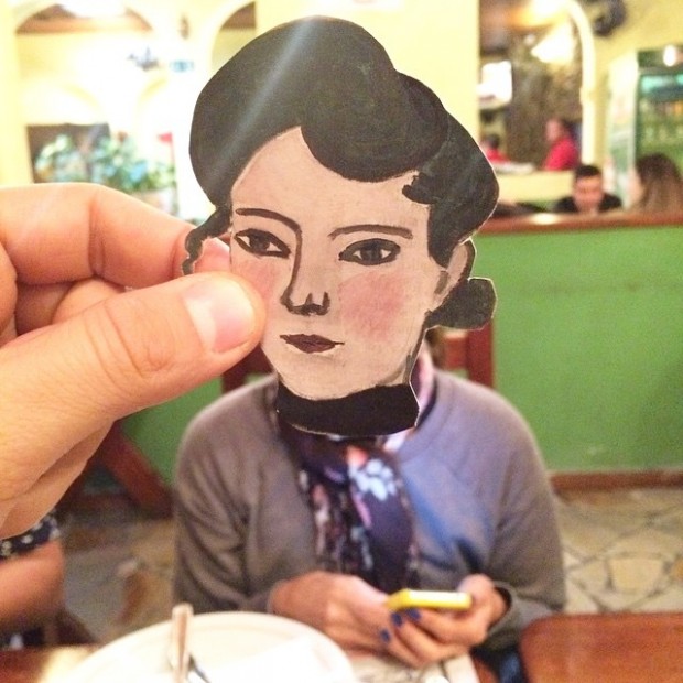 When master pieces meet modern life