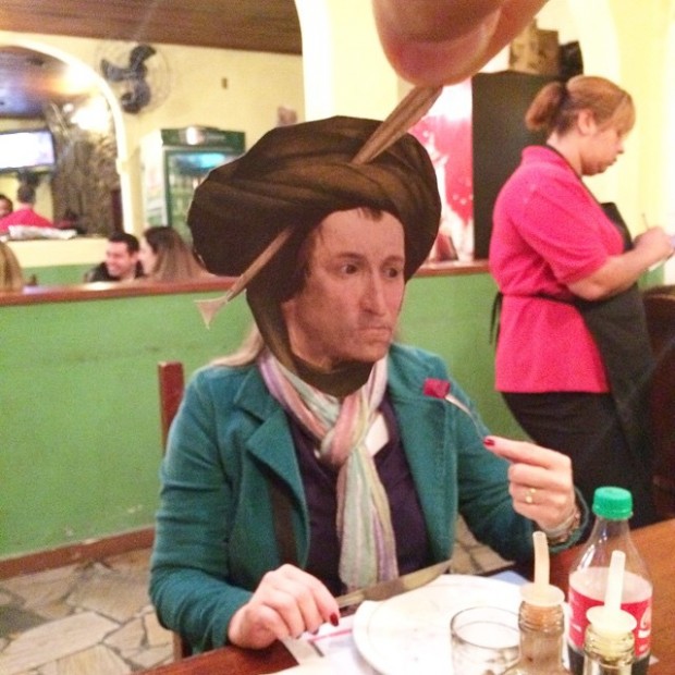 When master pieces meet modern life