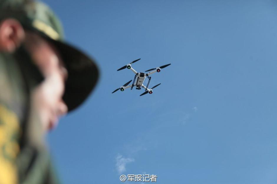 UAVs used in anti-smuggling operations by frontier soldiers in Shenzhen