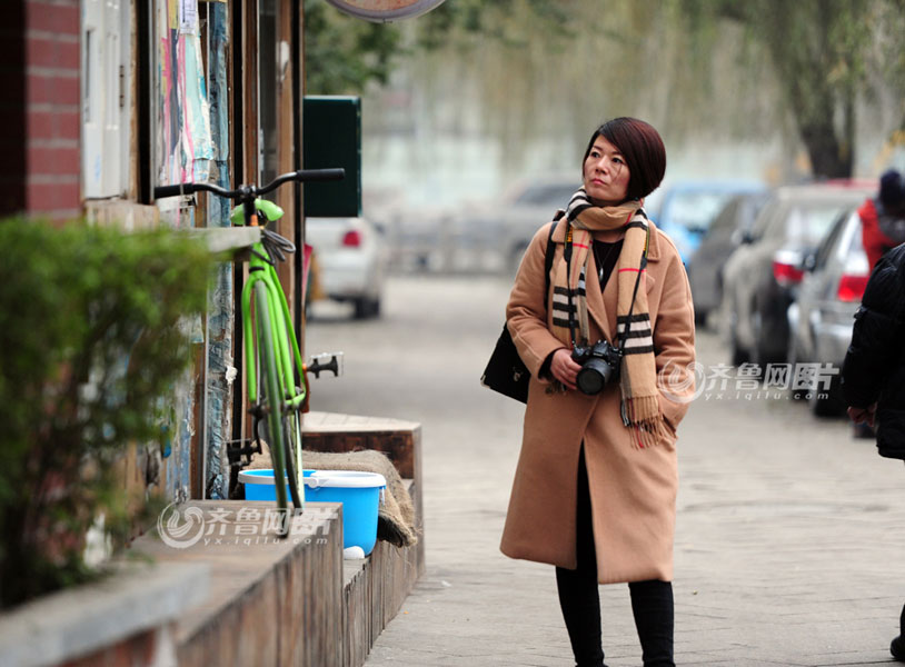 Female teacher's pen drawings reproduce old Jinan
