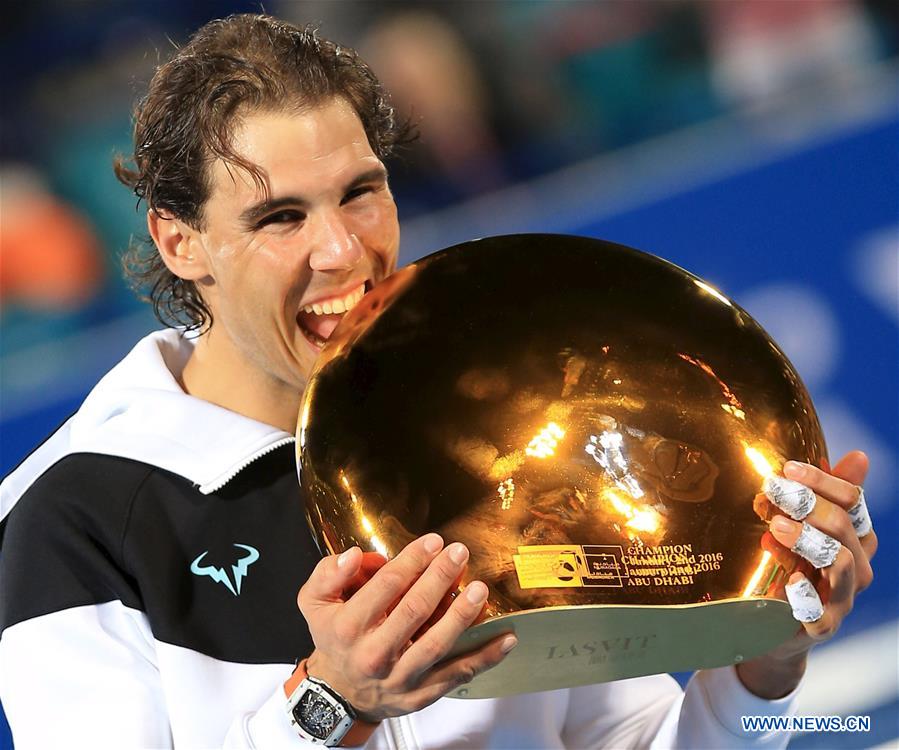 Nadal claimes title of Mubadala World Tennis Championship