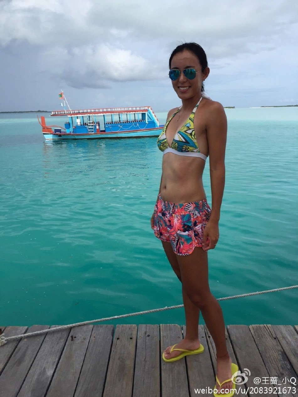 Beautiful Chinese tennis player Wang Qiang goes viral online