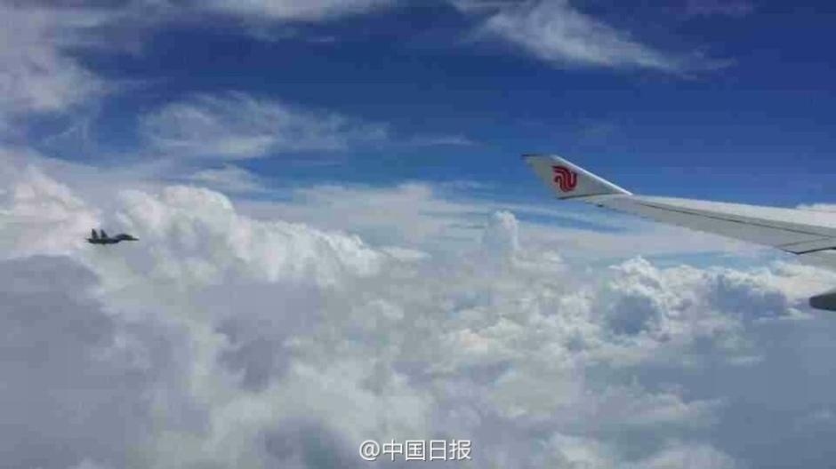 Foreign fighters in escort mission to special planes of Chinese leaders