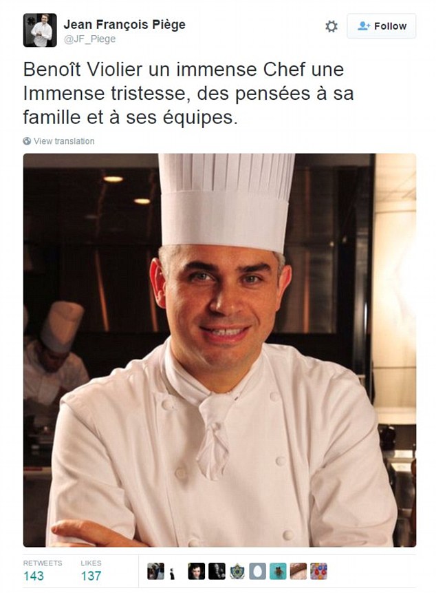 World's best chef commits suicide: the unbearable pressure of great reputation