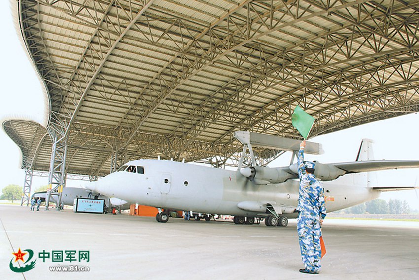 Guided by AWACS, fighter-bombers conduct combat training