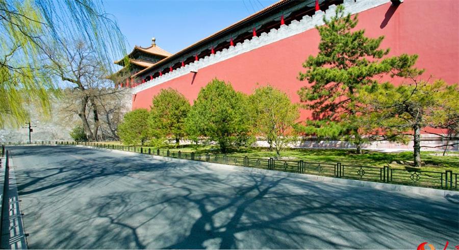 Spring scenery of Beijing