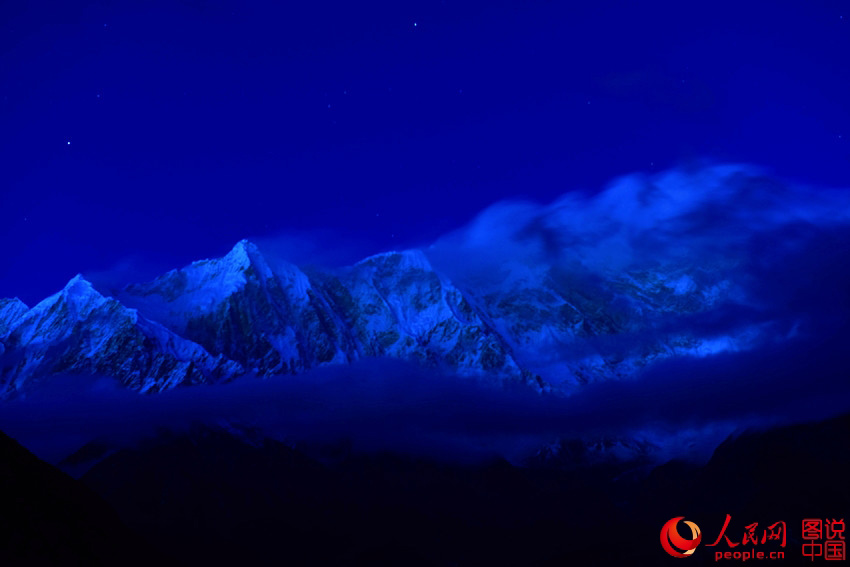 Splendid scenery of Mount Namjagbarwa