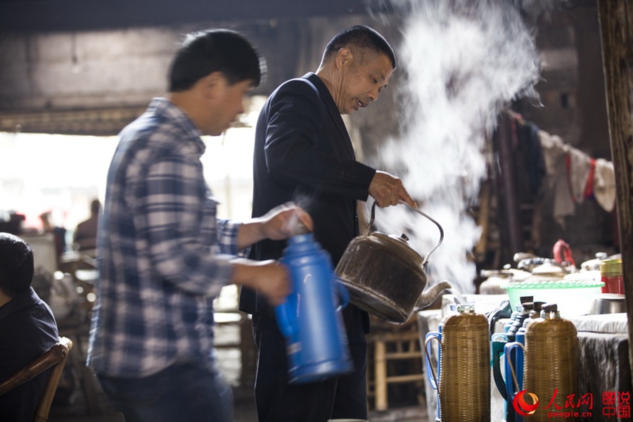 An old tea house in Chengdu