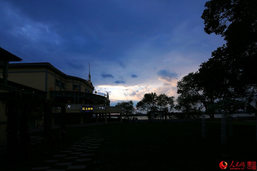 Beautiful scenery of Songhua River