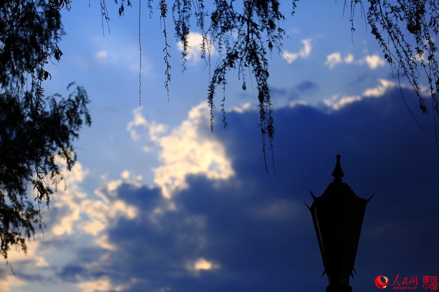 Beautiful scenery of Songhua River