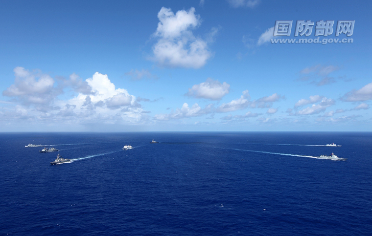 Chinese, US warships conduct training near Hawaiian waters