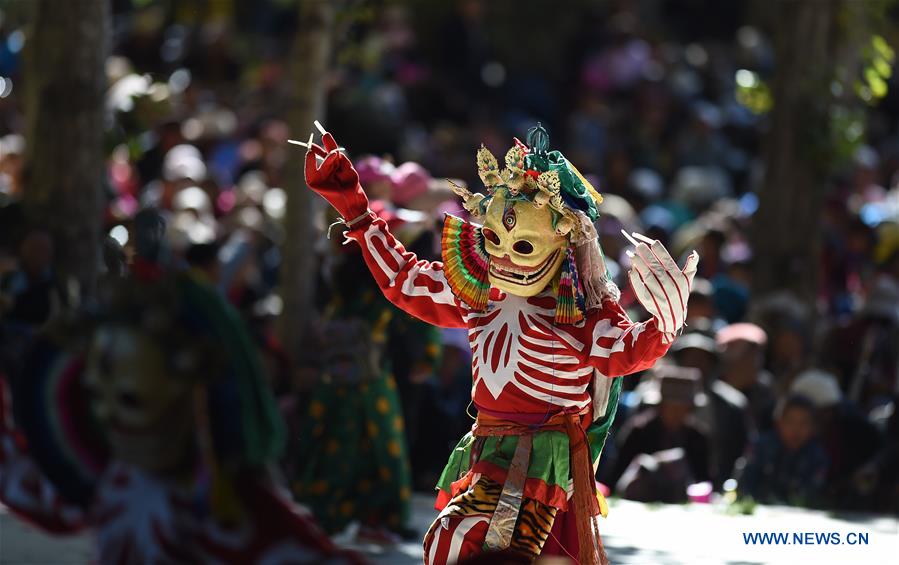 CHINA-TIBET-SORCERER'S DANCE (CN) 