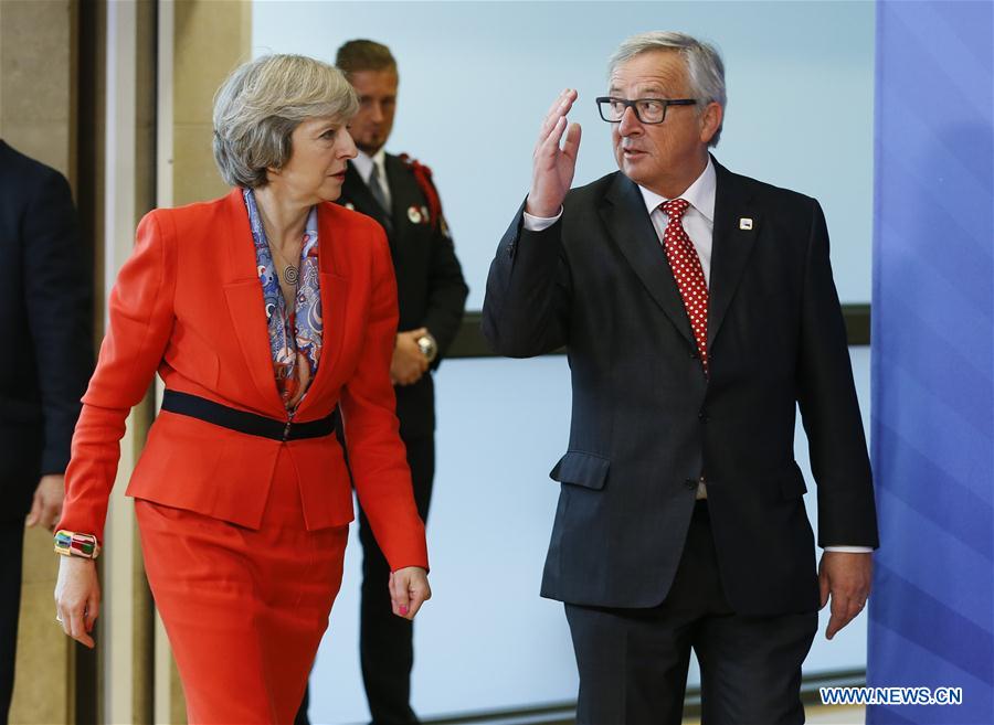 BELGIUM-BRUSSELS-EU-BRITAIN-MEETING