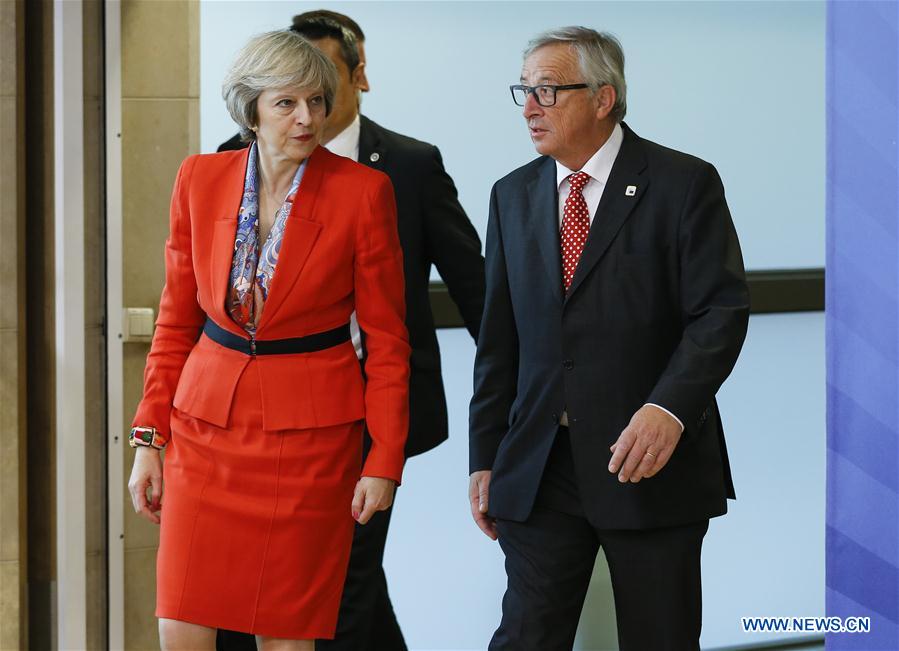 BELGIUM-BRUSSELS-EU-BRITAIN-MEETING
