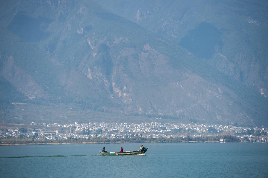 Scenery in Haishe Park, SW China