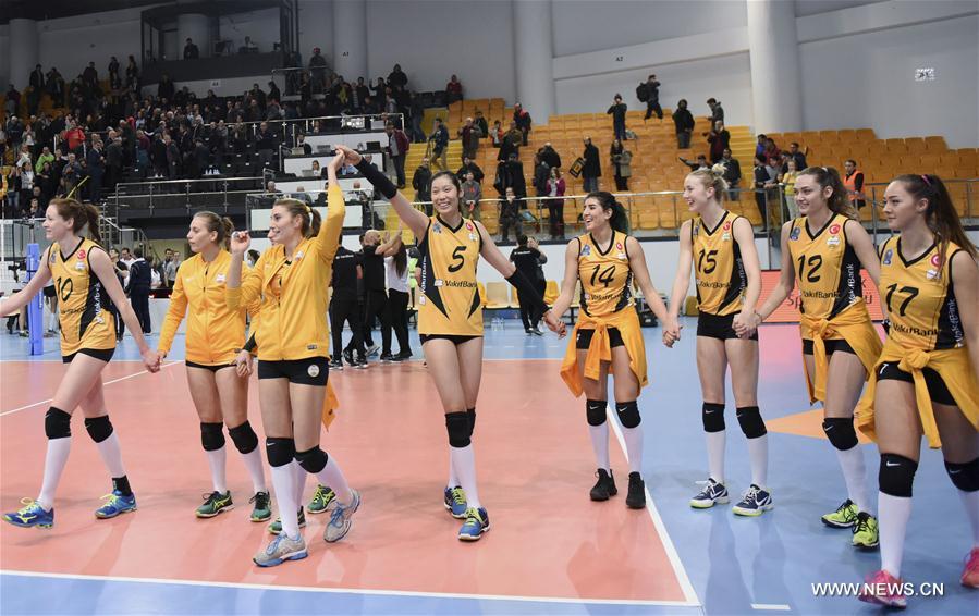 (SP)TURKEY-ISTANBUL-CEV CHAMPIONS LEAGUE-VAKIFBANK VS URALOCHKA NTMK EKATERINBURG