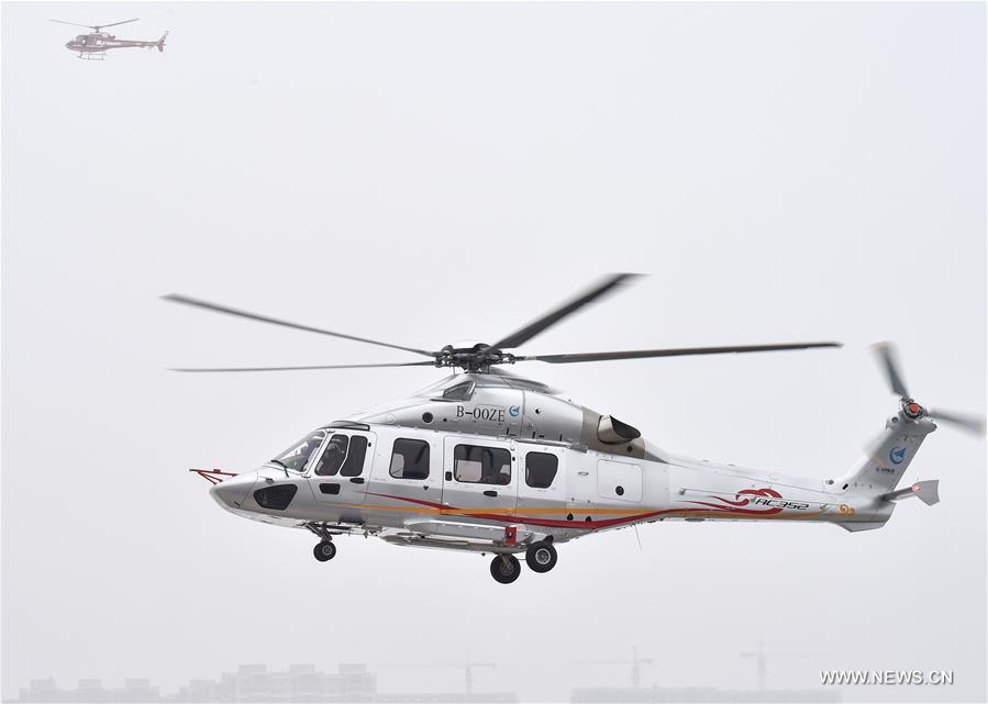 CHINA-HARBIN-AC352-CIVIL HELICOPTER-MAIDEN FLIGHT (CN)