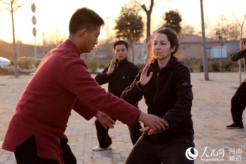 A Greek woman's love for Chinese tai chi