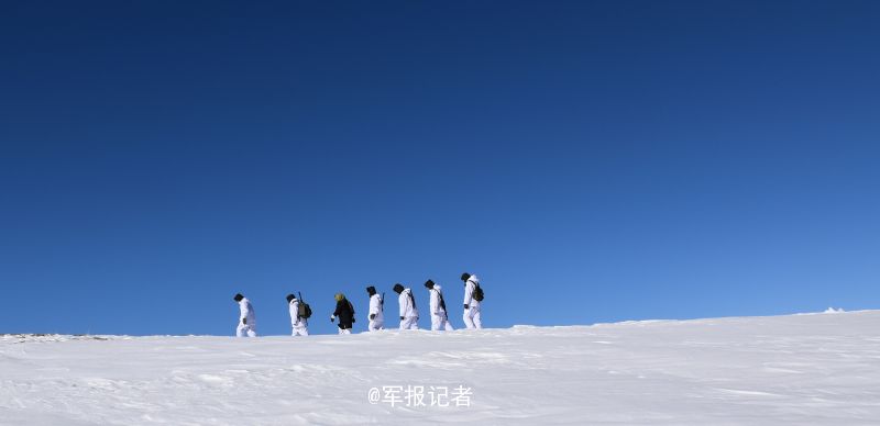 Military wife accompanies husband on Valentine's Day patrol mission