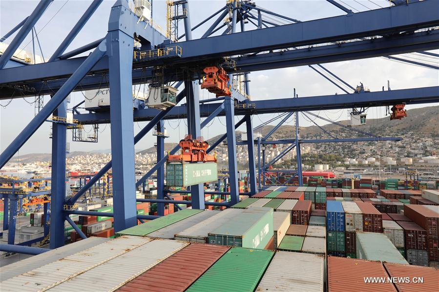 Feature: COSCO SHIPPING -- A name card of China in Greece on Maritime Silk Road