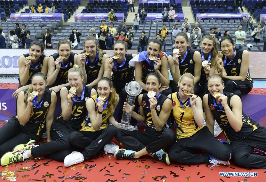 Vakifbank Istanbul claims title in Women's Club World Championship 2017