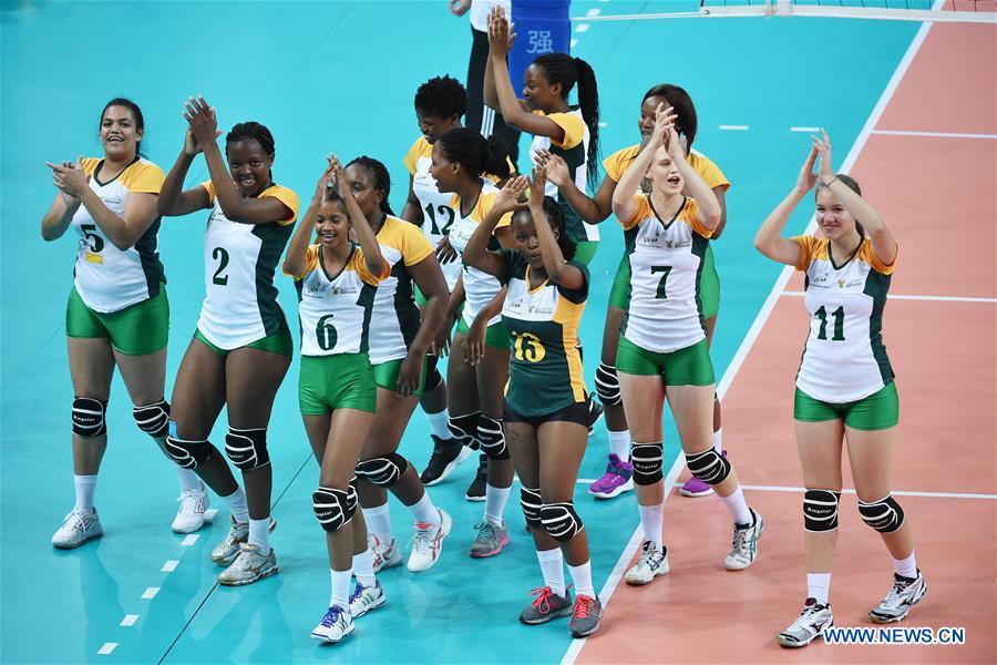 BRICS Games women's volleyball match: South Africa vs. China