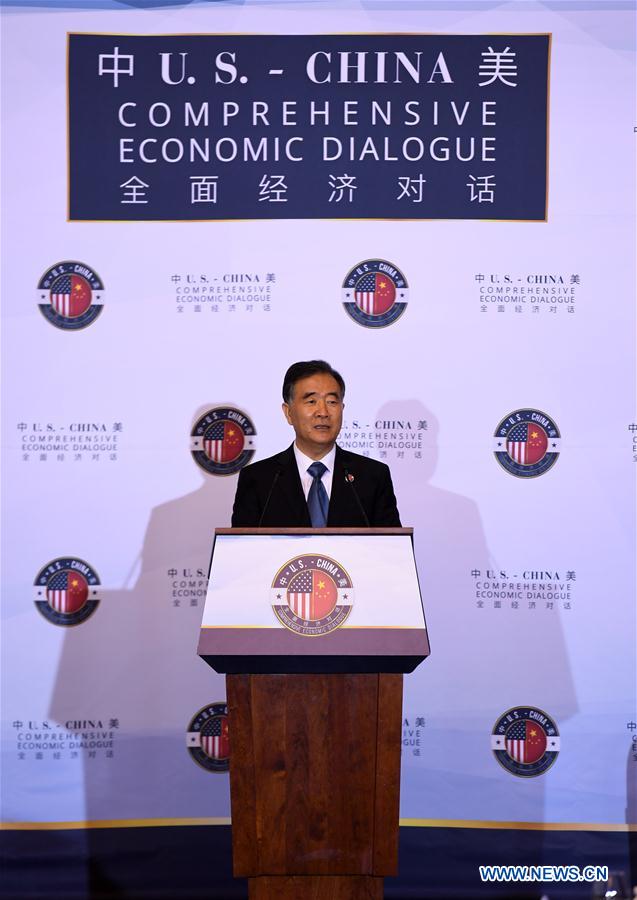 1st China-U.S. Comprehensive Economic Dialogue held in Washington