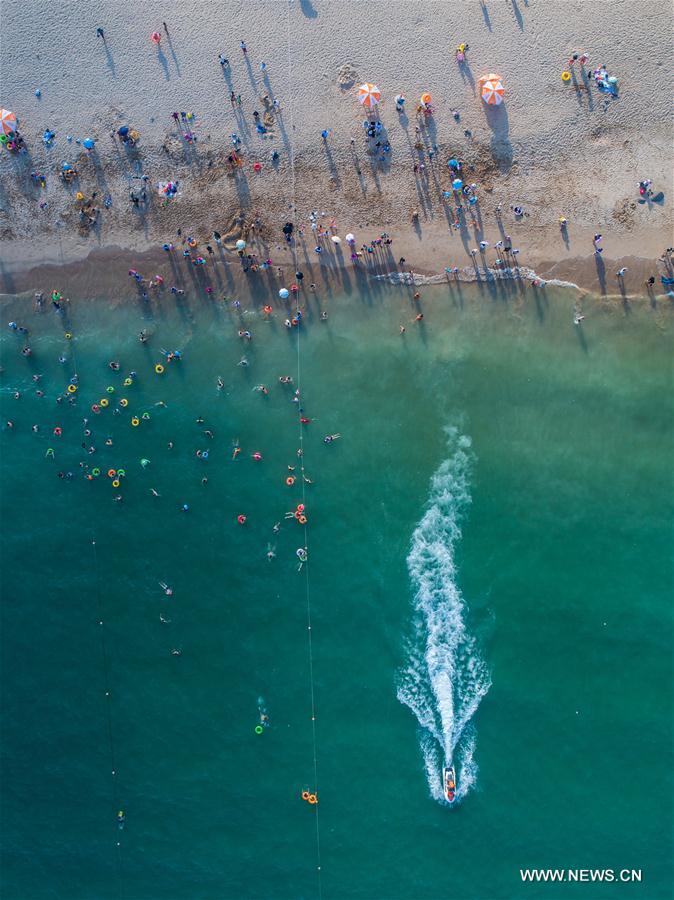 Scenery of Nanji islands in east China's Zhejiang