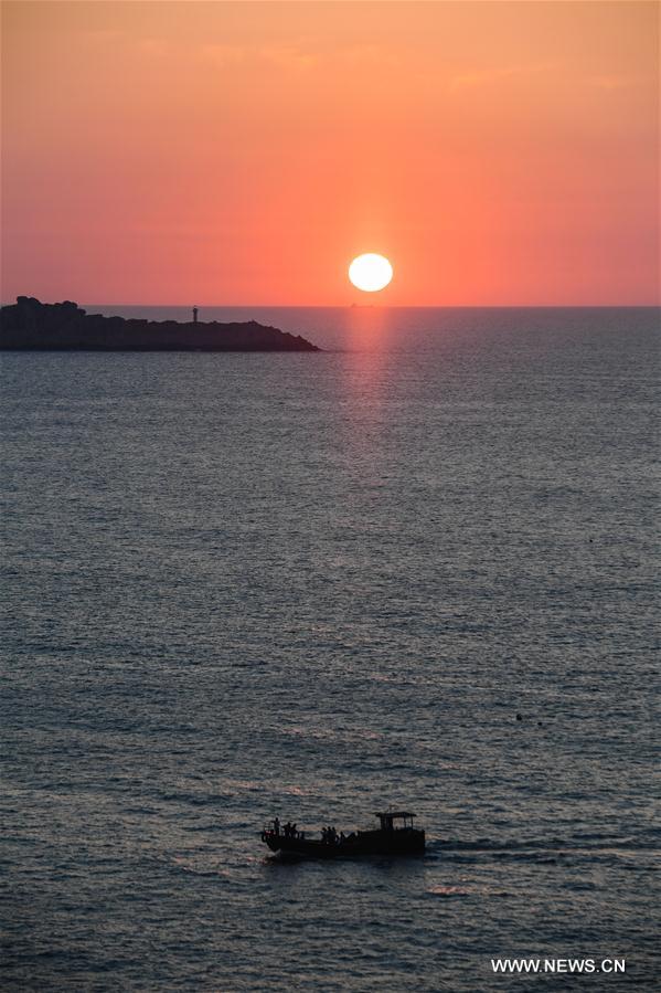 Scenery of Nanji islands in east China's Zhejiang