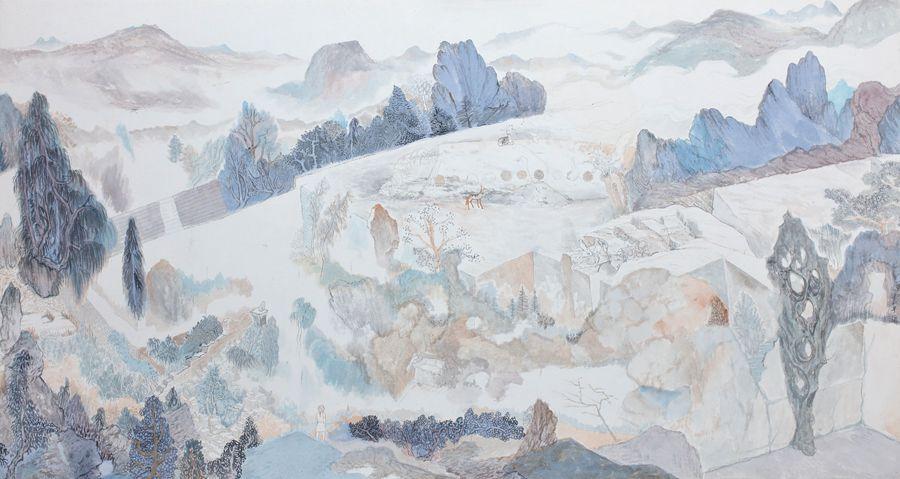 Shanghai painter's works show a fairy world