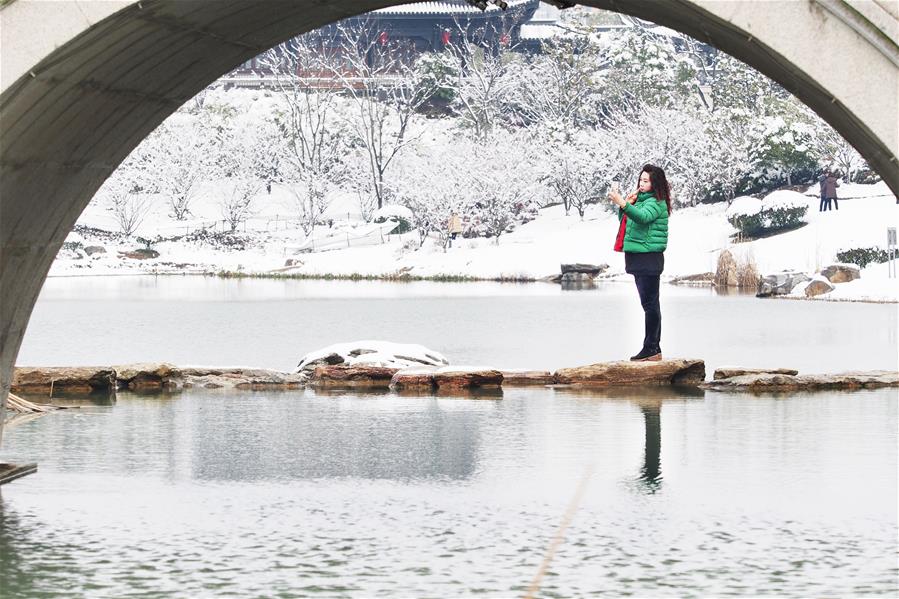 Snow scenery of tourism resorts across China