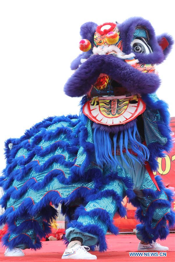 Highlights of temple fair in Handan, N China's Hebei