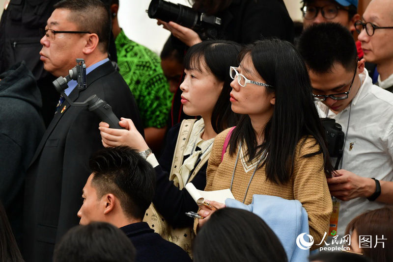 Int'l Women's Day marked at China’s Two Sessions