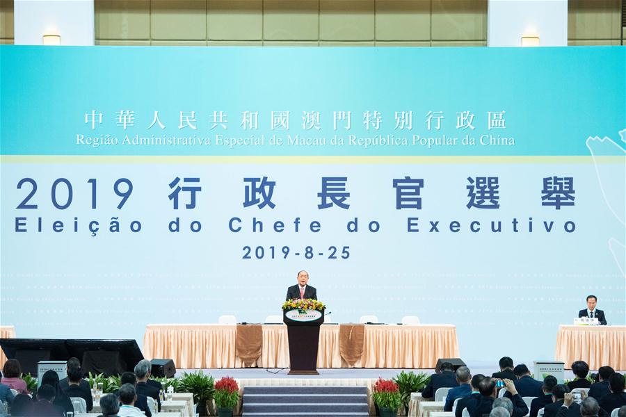 Ho Iat Seng elected as Macao's chief executive-designate