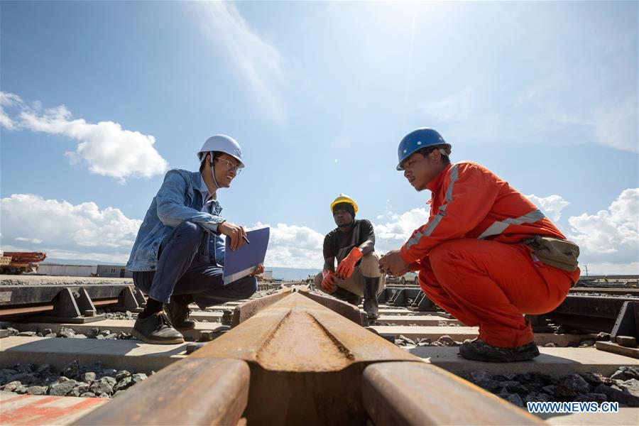 Couple participating in railway project in Kenya returns home for Chinese Lunar New Year
