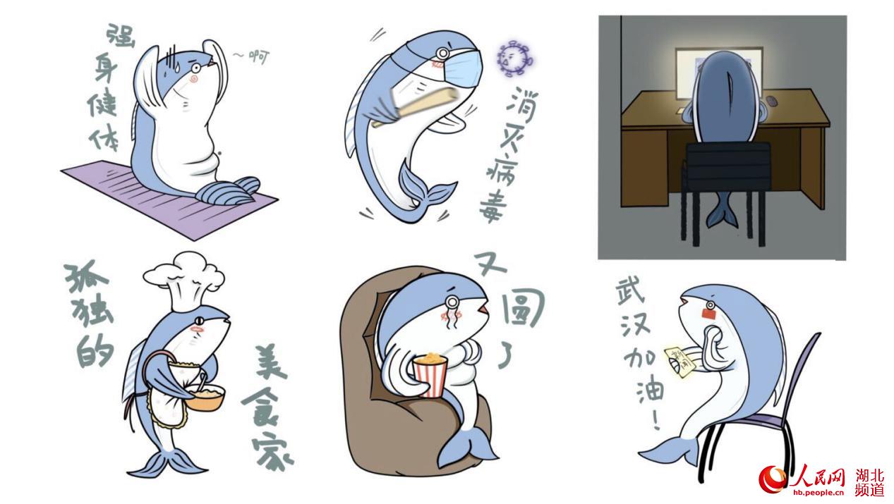 College students create illustrations to boost morale for battle against novel coronavirus