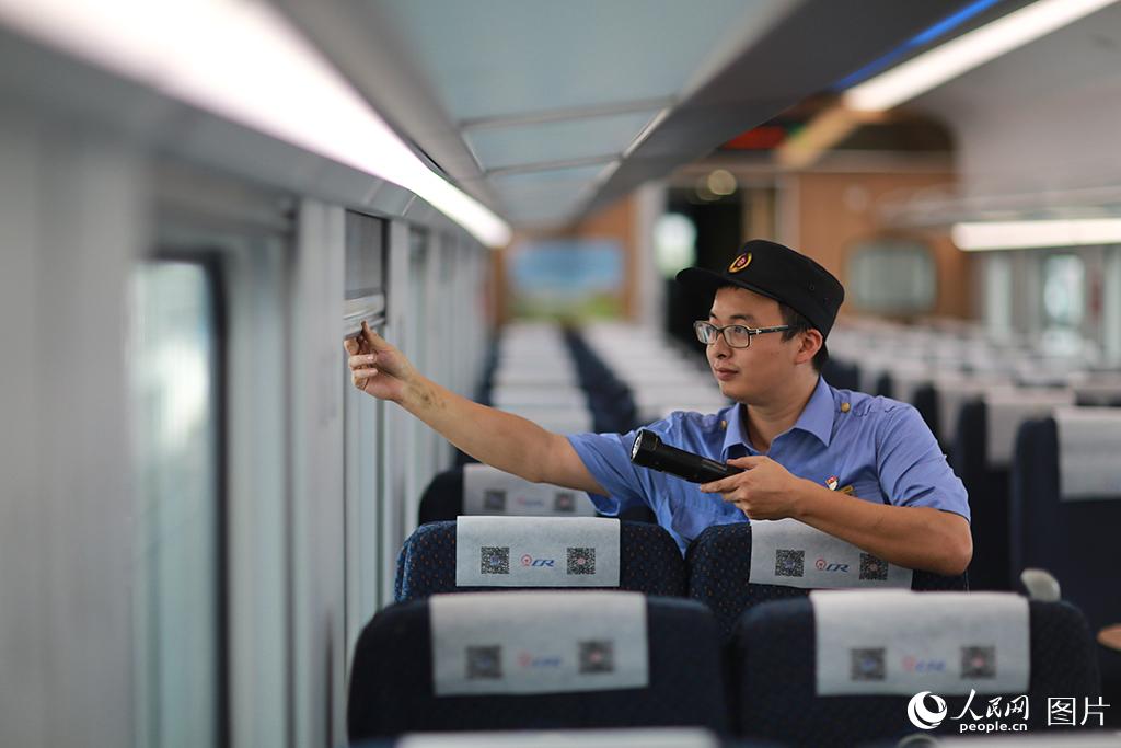 Train maintainers ensure safe operation of passenger trains