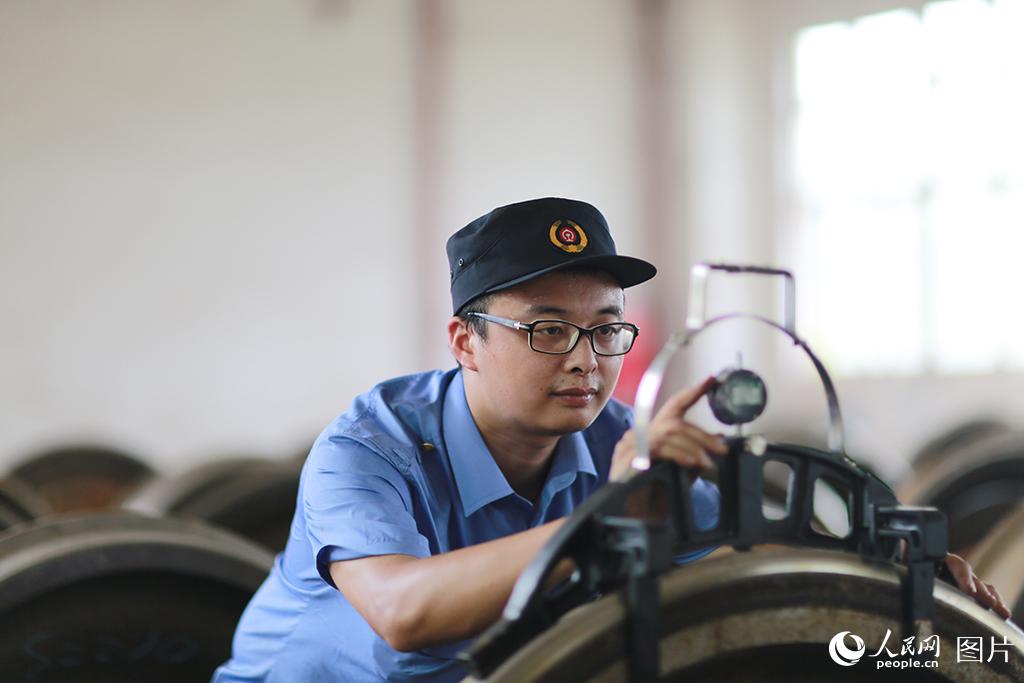 Train maintainers ensure safe operation of passenger trains