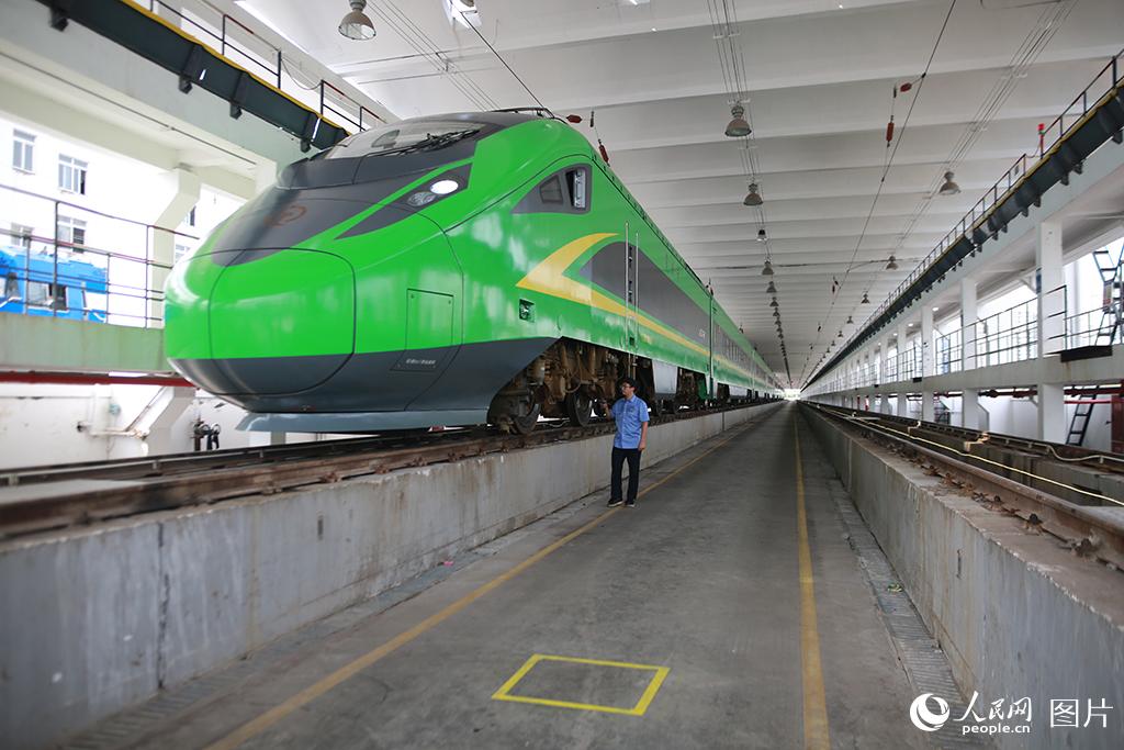 Train maintainers ensure safe operation of passenger trains