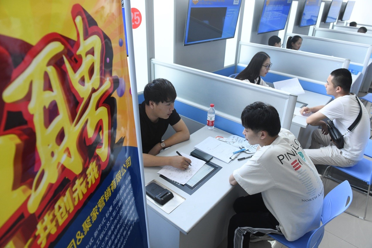 China sees pickup in job demand