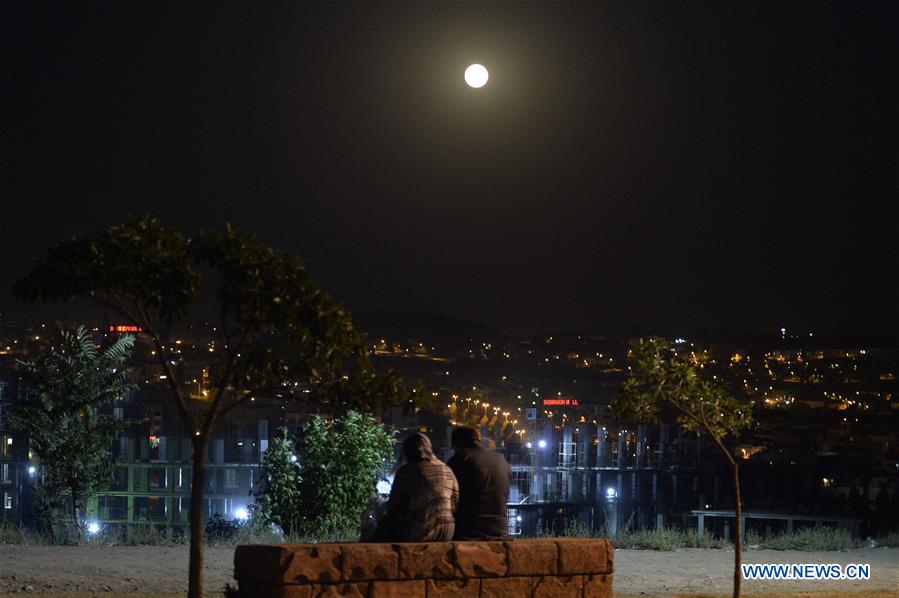 In pics: full moon seen across world