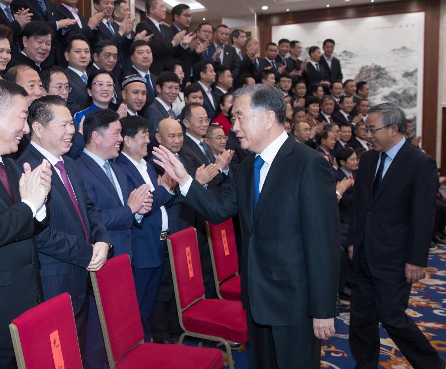 Top political advisor lauds role of private businesses in COVID-19 control